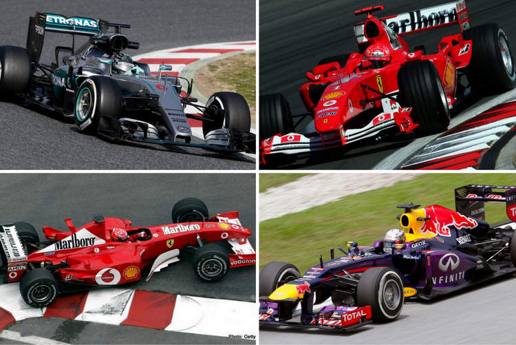 f1 cars the fastest