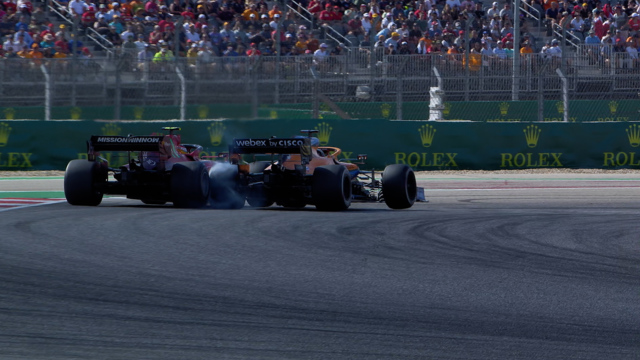 "A strong defense" was required, says Ricciardo after fighting with Sainz at COTA