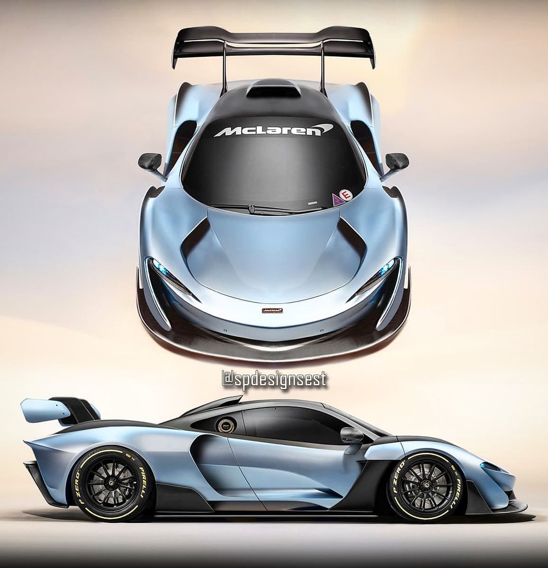 2022 McLaren Speedtail easily transforms into F1 and P1 GTR-inspired "Track Monster"