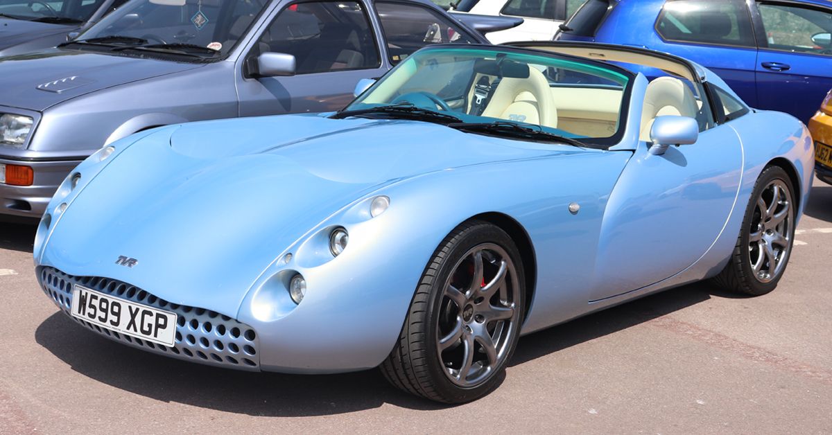 That's what we love about the TVR Tuscan