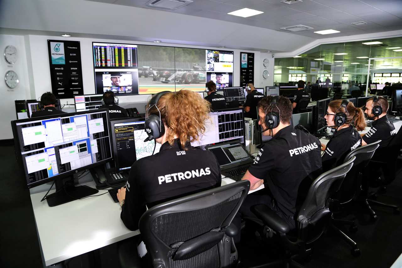 Teams of people work tirelessly to ensure that Lewis Hamilton and Valtteri Bottas can do their best