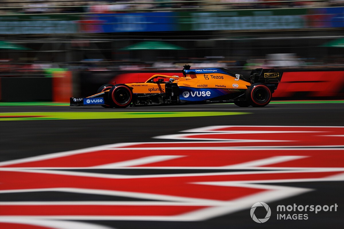 McLaren F1 car has turned to Ricciardo's style