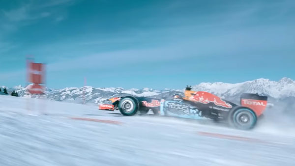 Video: Crazy Things Red Bull Racing used a Formula 1 car for