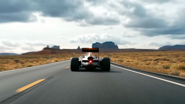 Video: Crazy Things Red Bull Racing used a Formula 1 car for