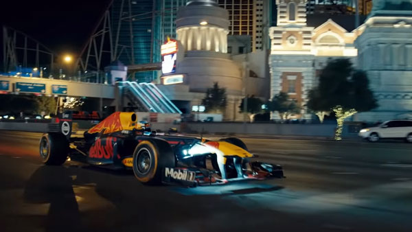 Video: Crazy Things Red Bull Racing used a Formula 1 car for