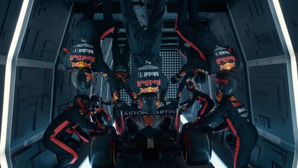 Video: Crazy Things Red Bull Racing used a Formula 1 car for