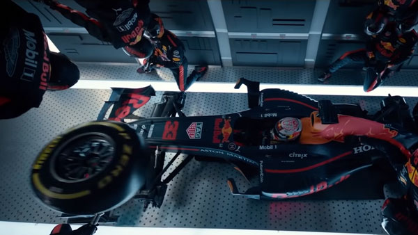 Video: Crazy Things Red Bull Racing used a Formula 1 car for