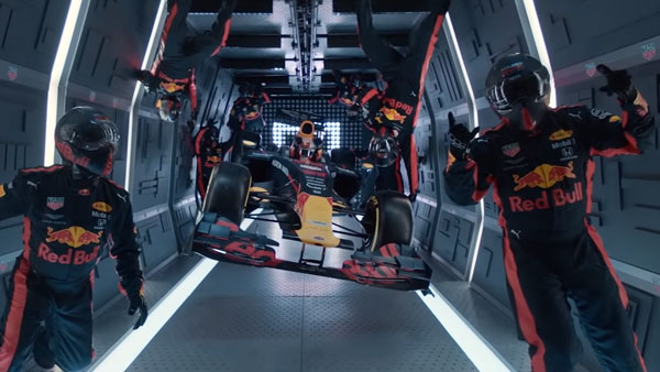 Video: Crazy Things Red Bull Racing used a Formula 1 car for