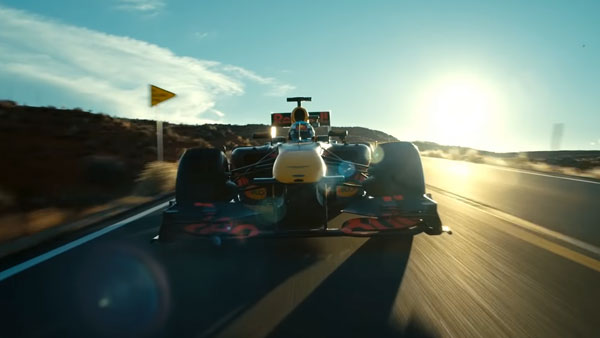 Video: Crazy Things Red Bull Racing used a Formula 1 car for