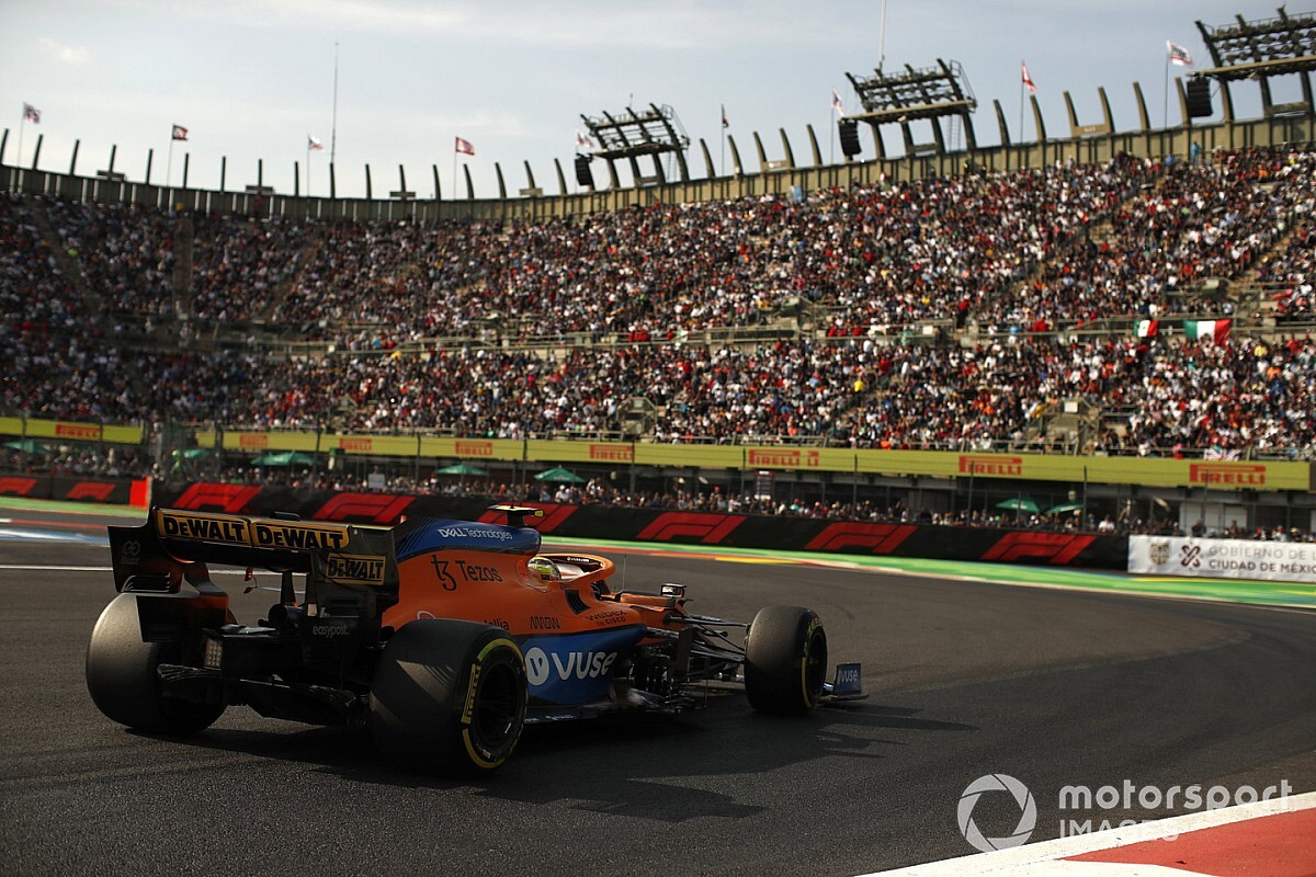 After changing the engine at the Mexican GP, ​​Norris will start at the end of the grid