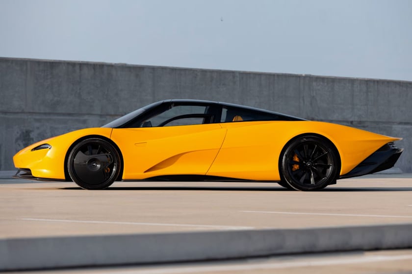 This low-mileage McLaren Speedtail is being sold for insane money