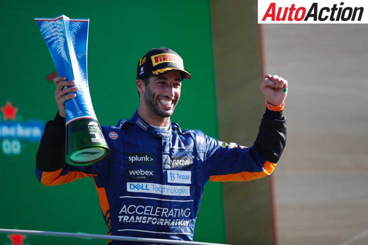 RICCIARDO CONFIDENTIAL FROM THE MCLAREN F1 TITLE