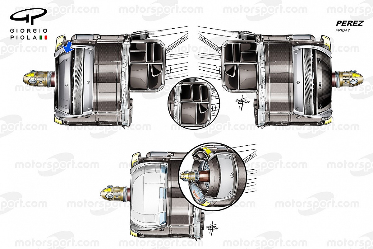 The new F1 brake duct optimizations that show that Red Bull is still putting pressure on it