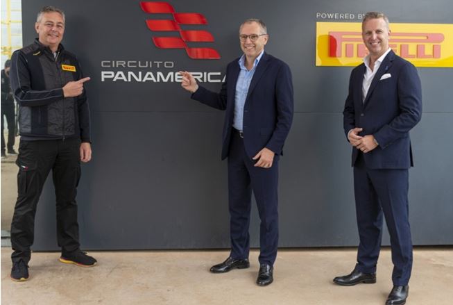 Stefano Domenicali, president and chief executive officer of Formula1 visits Pirelli new proving ground in Brazil