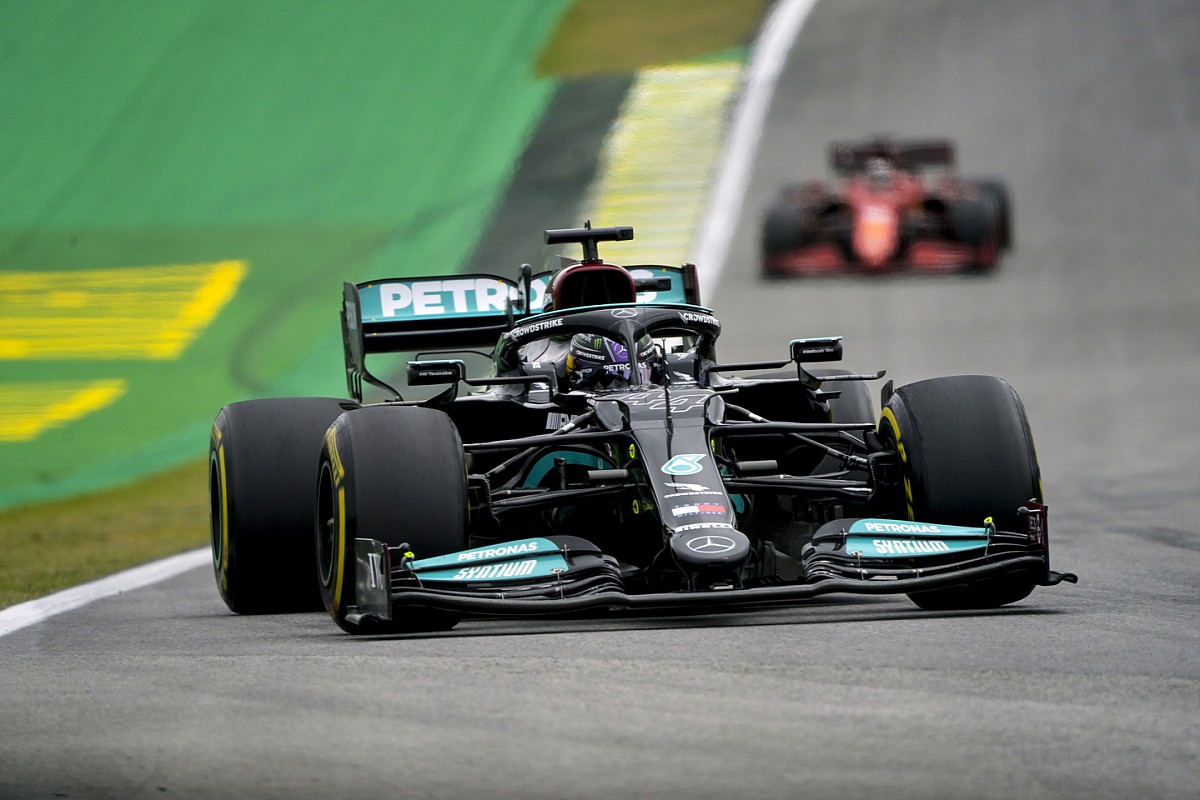 Mercedes F1 car "gave everything I wanted" in Brazil qualifying