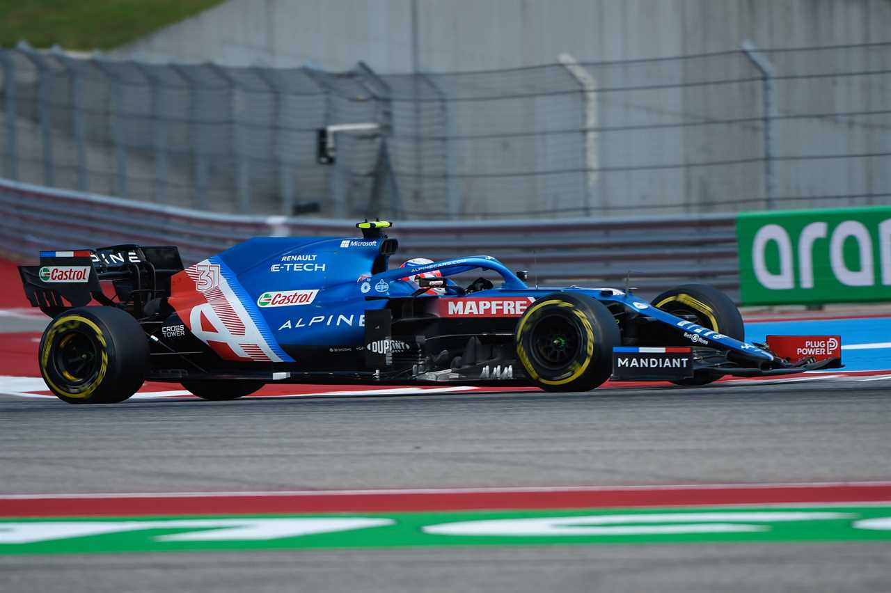 Alpine Esteban Ocon scored a goal for midfield with his win in Hungary
