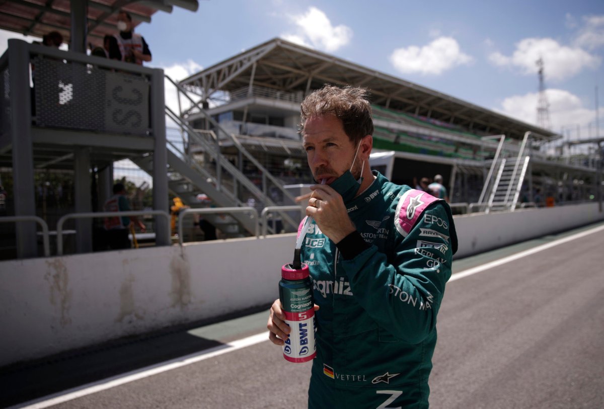 WATCH: Vettel sends Aston Martin F1 with a cheeky Lewis Hamilton reference in laughter