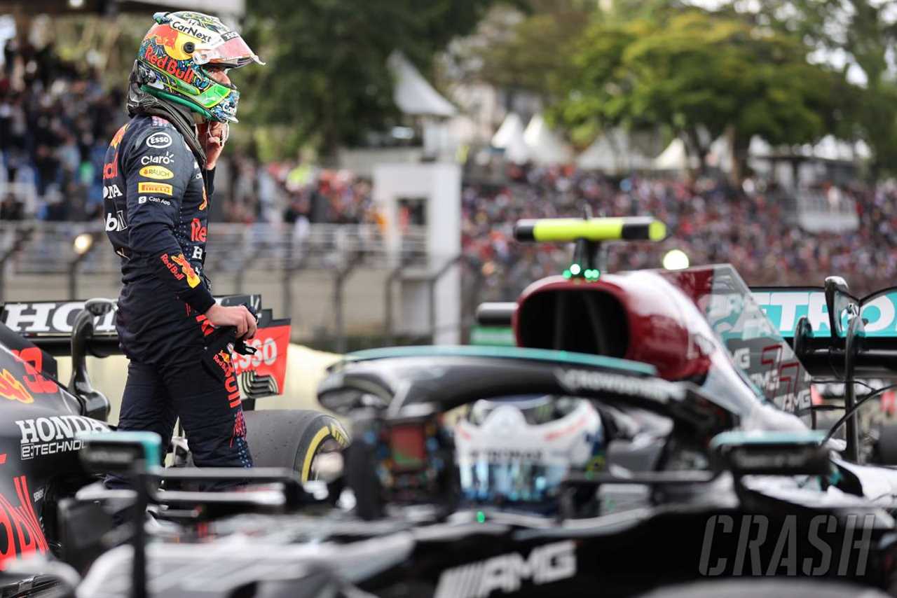 'Sure something's going on' with the Mercedes F1 rear wing - Verstappen |  F1