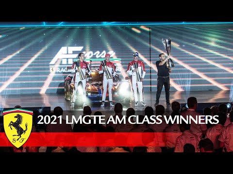 2021 LMGTE Am class Champions Comments after the Titles Win