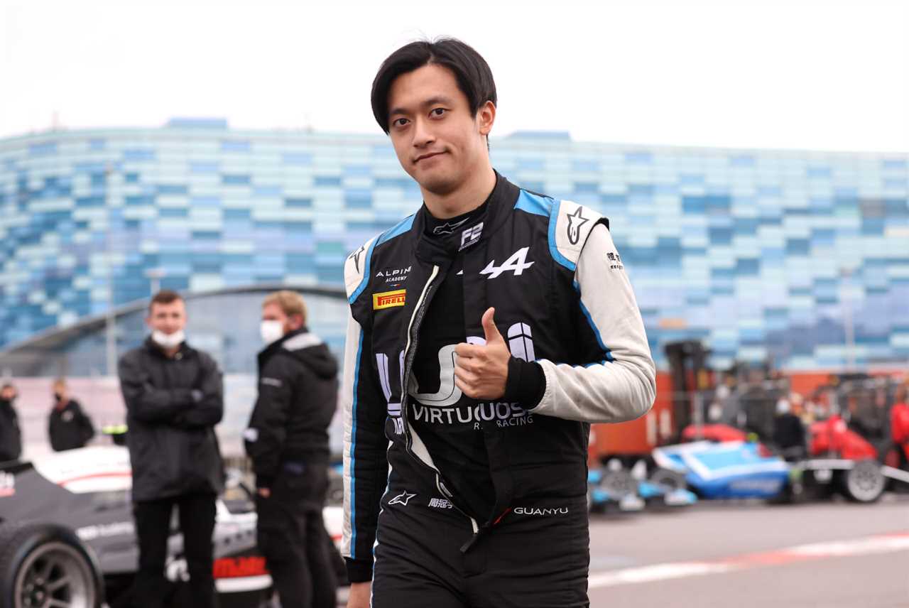 Guanyu Zhou becomes China's first F1 driver