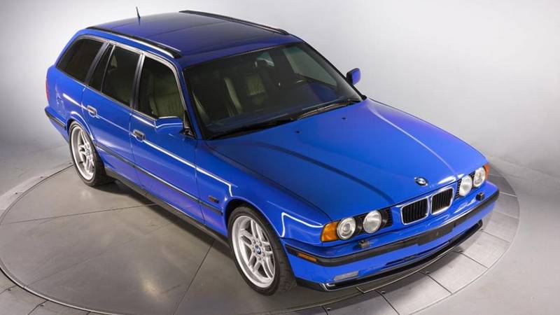 This F1-powered BMW M5 Touring was the test mule for the McLaren F1