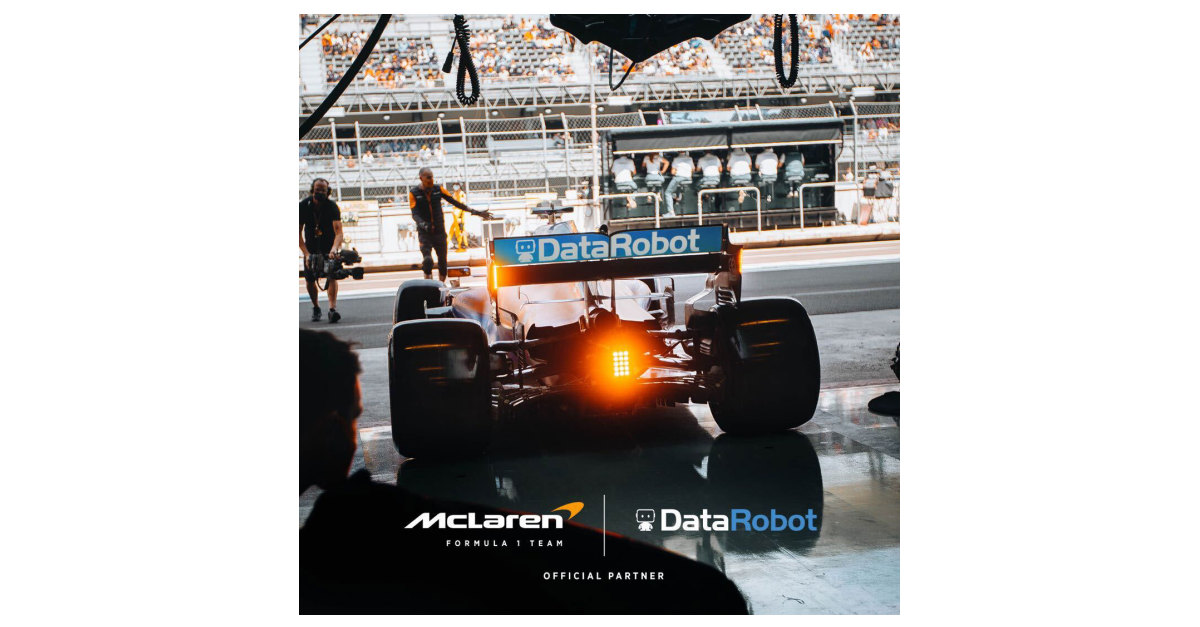 McLaren Racing announces new partnership with DataRobot