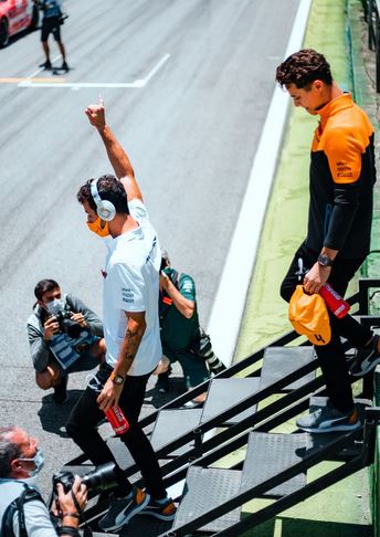 McLaren F1 Brazil GP race – Continue to work hard