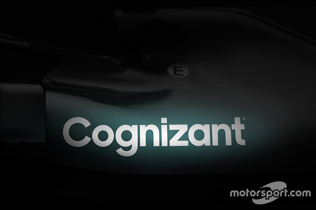 Aston Martin will drop the pink livery when the title sponsor is announced