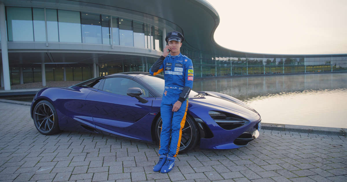12-year-old chauffeured to school by McLaren racing driver Lando Norris thanks to dad's honor points