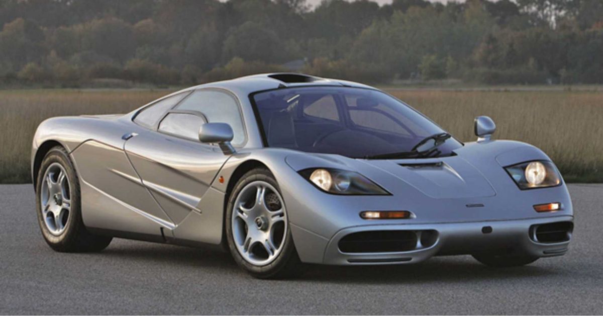 Elon Musk once drove a McLaren F1