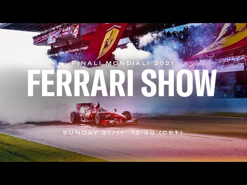 Ferrari Show Finali Mondiali 2021 with the new Ferrari Daytona SP3 | LIVE from Mugello
