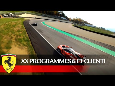 #FerrariFM21: XX Programmes & F1 Clienti cars at Mugello Circuit