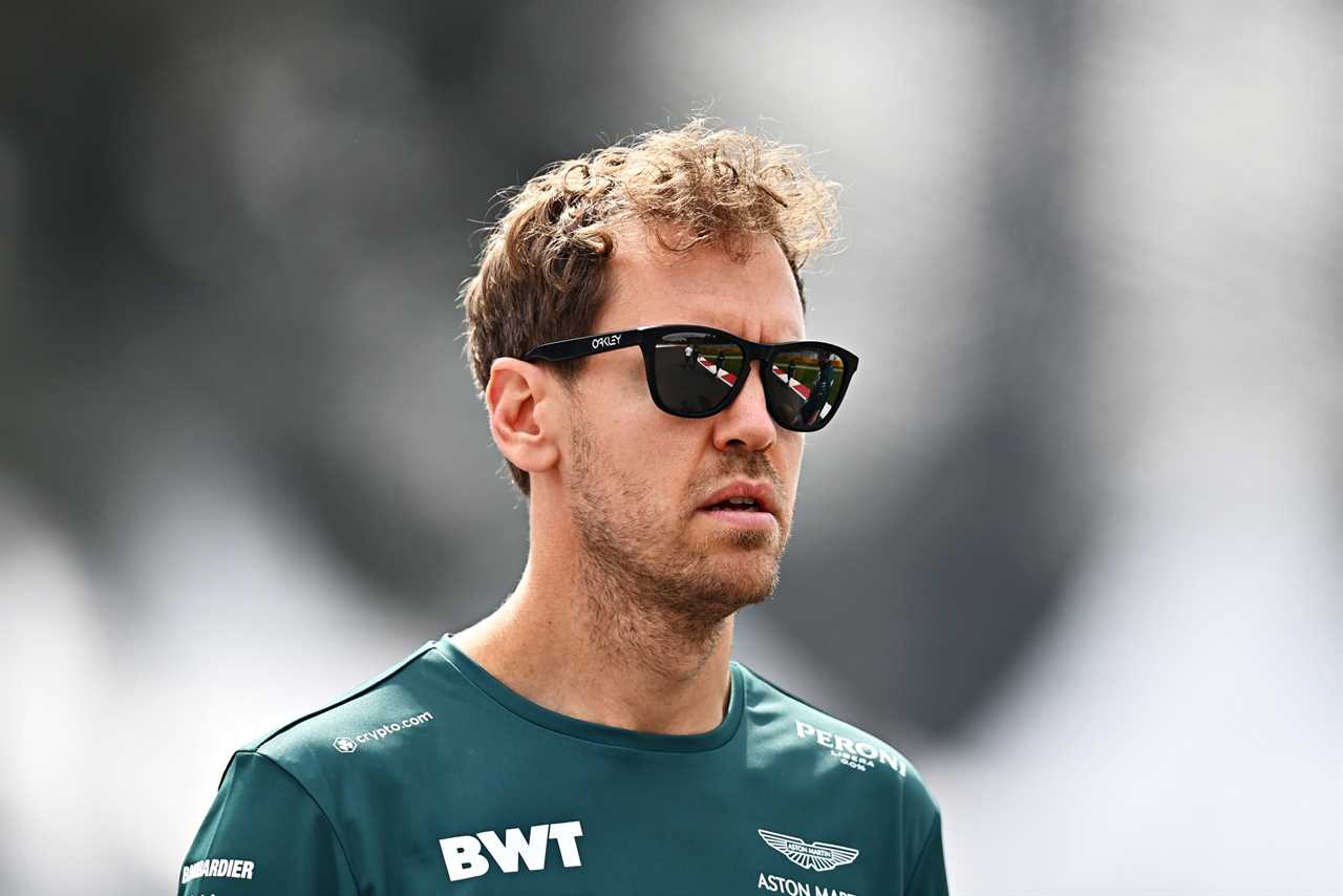 The 4-time world champion Sebastian Vettel says that races in midfield "are not really what I'm here for"