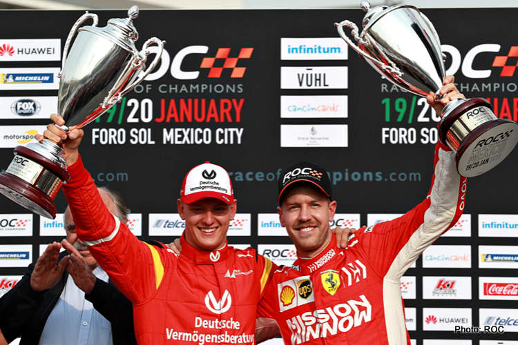 Race of Champions 2022: Vettel and Schumacher join forces