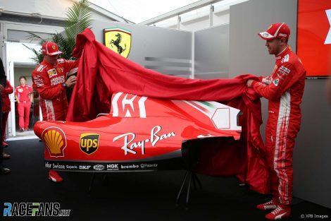 Ferrari Mission Winnow livery unveiled, Suzuka, 2018