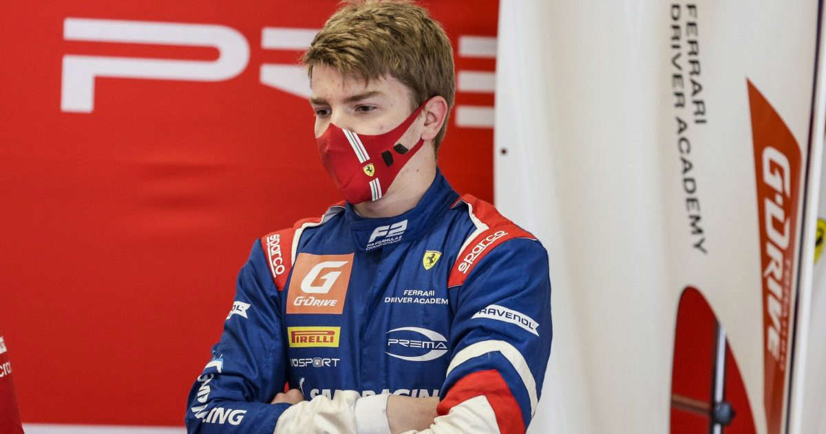 Shwartzman competes for Haas in the Abu Dhabi Young Drivers' Test