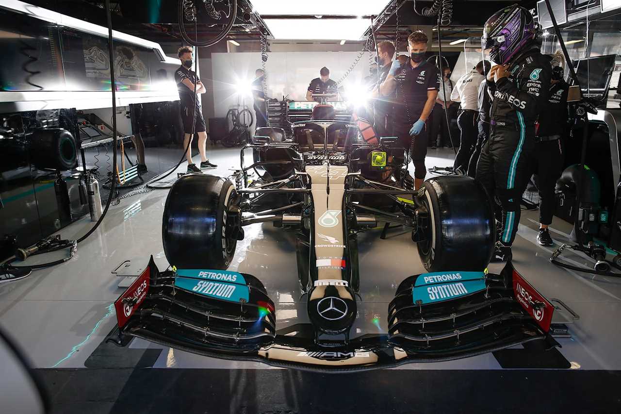 We go behind the scenes with the Mercedes F1 team