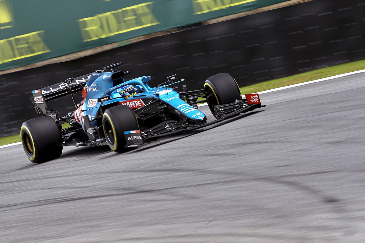 Alonso leads FP2 from Verstappen, Bottas.  at