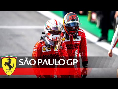 Charles and Carlos message for the Tifosi after the São Paulo GP