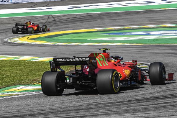Scuderia Ferrari F1 Brazil GP race - Leclerc fifth, Sainz sixth at Interlagos