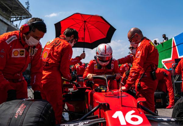 Scuderia Ferrari F1 Brazil GP race – Leclerc fifth, Sainz sixth at Interlagos