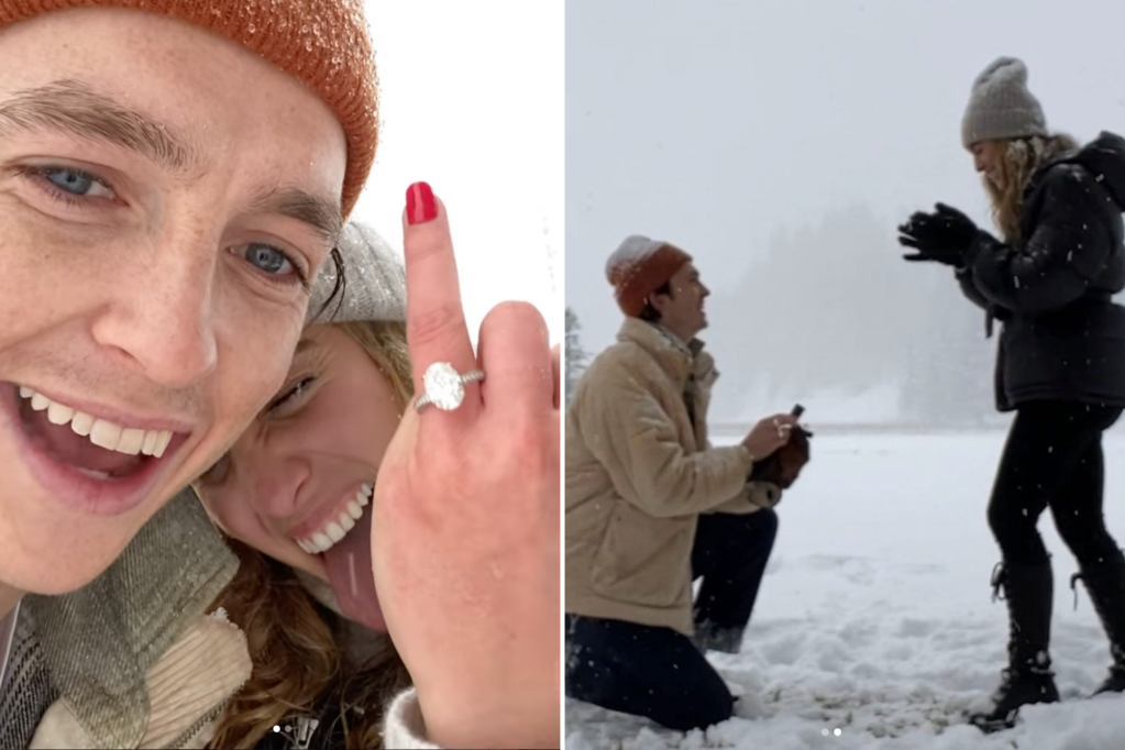 Snowboarder Scotty James gets engaged to F1 heiress Chloe Stroll