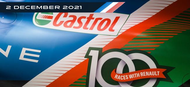 Renault Group and Castrol celebrate 100th Formula 1 race