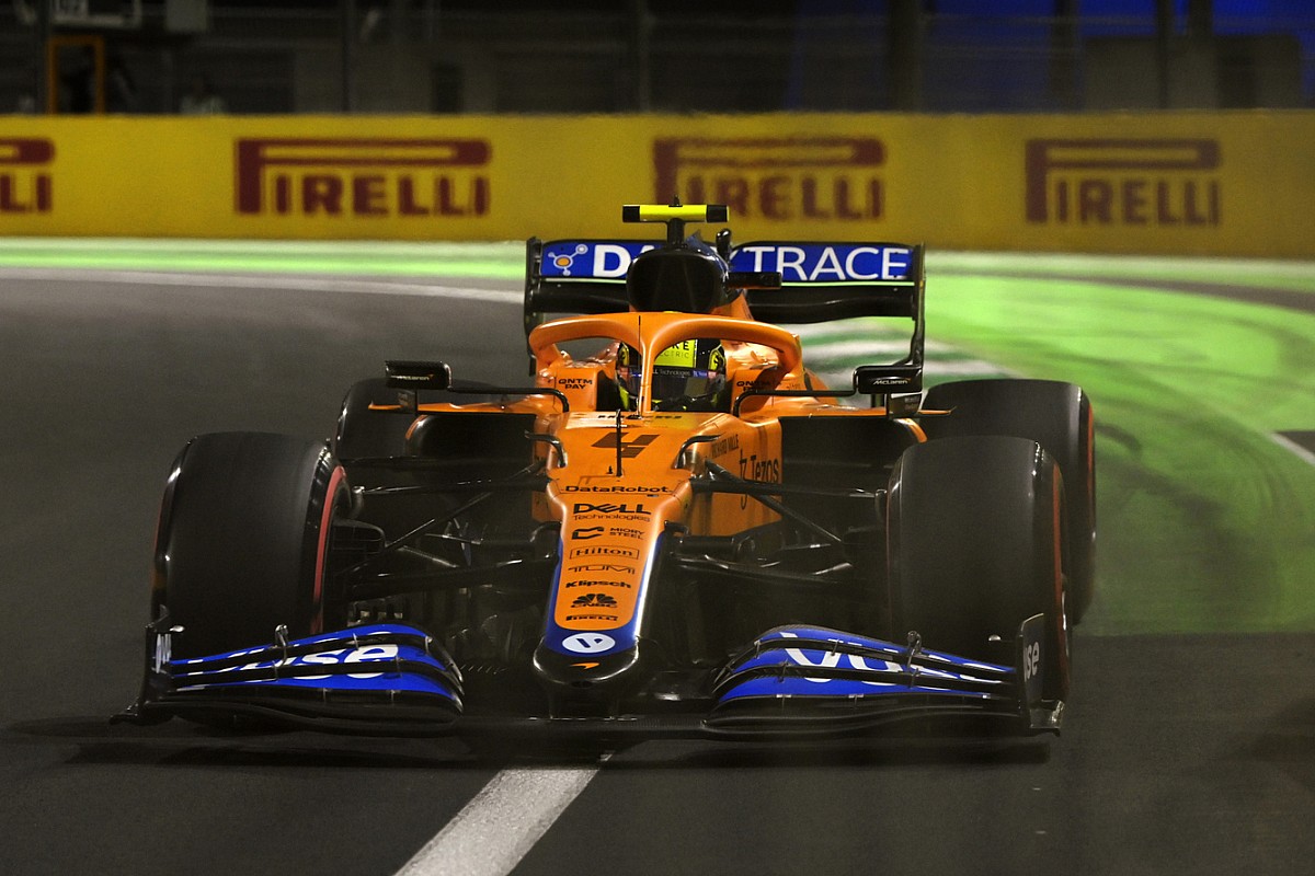 The lack of proper corners hurt us on the Saudi F1 circuit