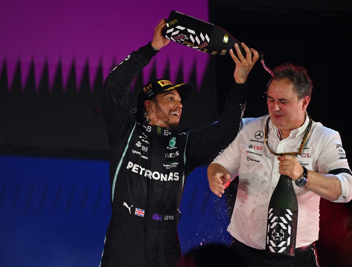 "I haven't seen it in 10 years" - Lewis Hamilton in a Mercedes F1 after the Saudi Arabia GP