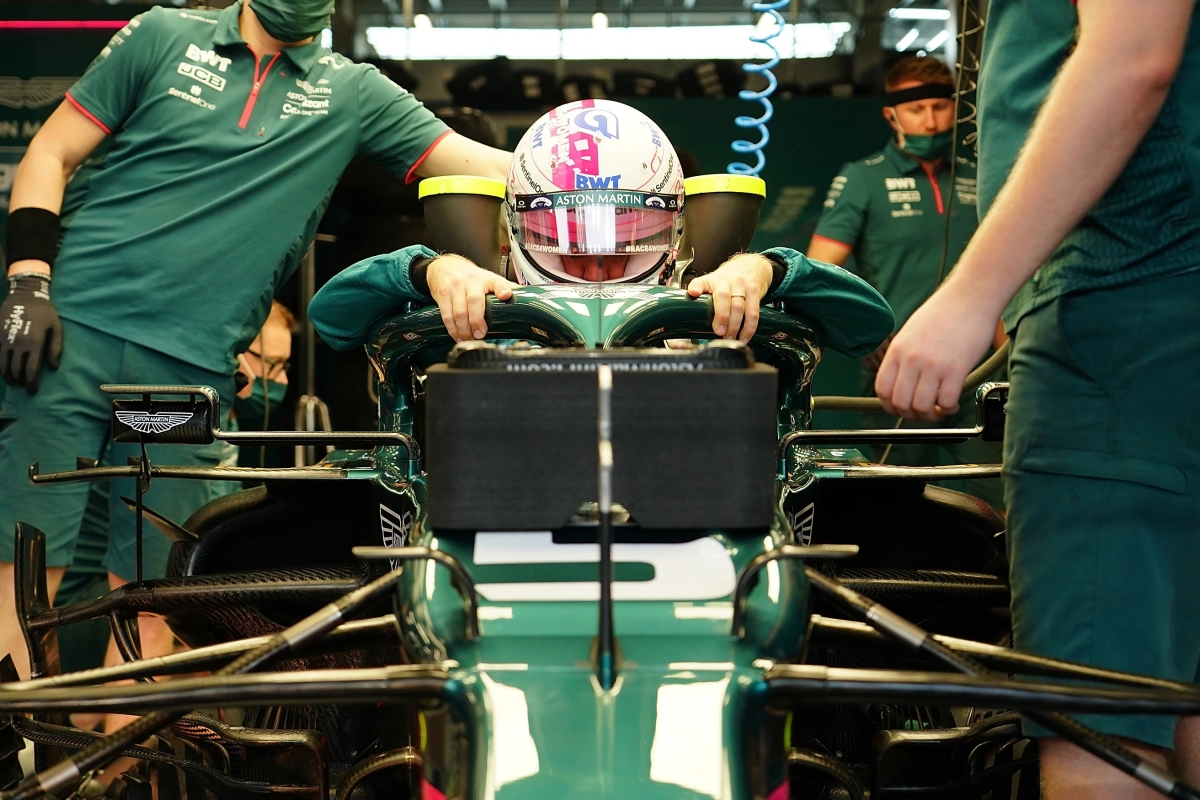 The Aston Martin F1 Team showered with TOILET WATER after a leak in the garage ceiling at the incredible Saudi Arabia GP