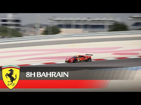 #51 AF Corse Ferrari 488 GTE racing in the 8H Bahrain 2021, Recap Video
