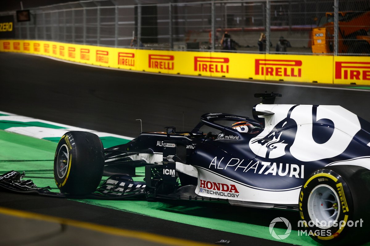 Tsunoda hit another setback (and another Aston) in a rocky rookie year