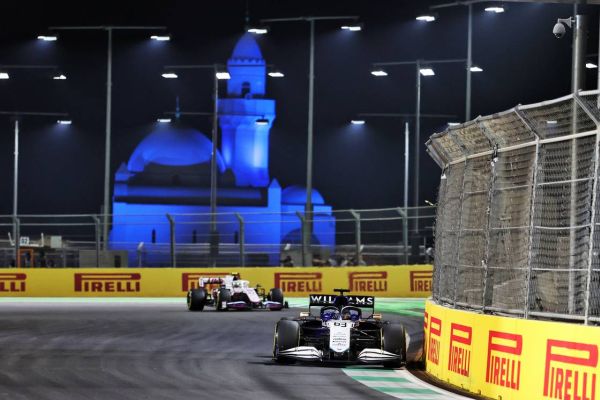 Williams Racing F1 Saudi Arabian GP race – Busy day in Jeddah
