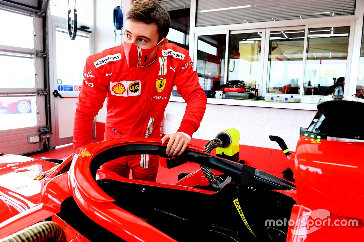 Marcus Armstrong, Ferrari SF71H 